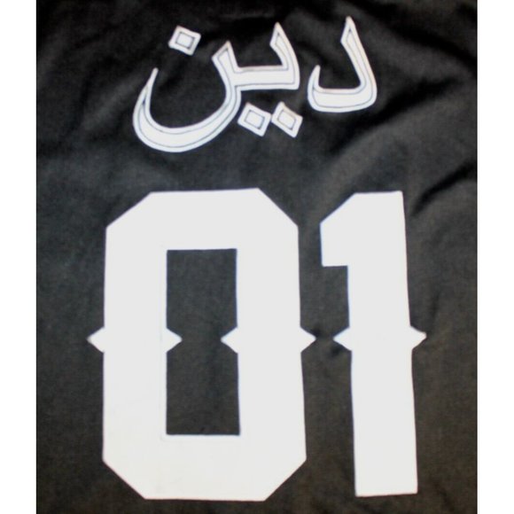 Livethedeen Live the Deen Baseball Button Sewn Jersey Adult Mens Medium Black - Picture 7 of 9